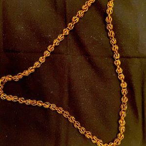 Tiffany & Company. 18 k Gold necklace. Signed